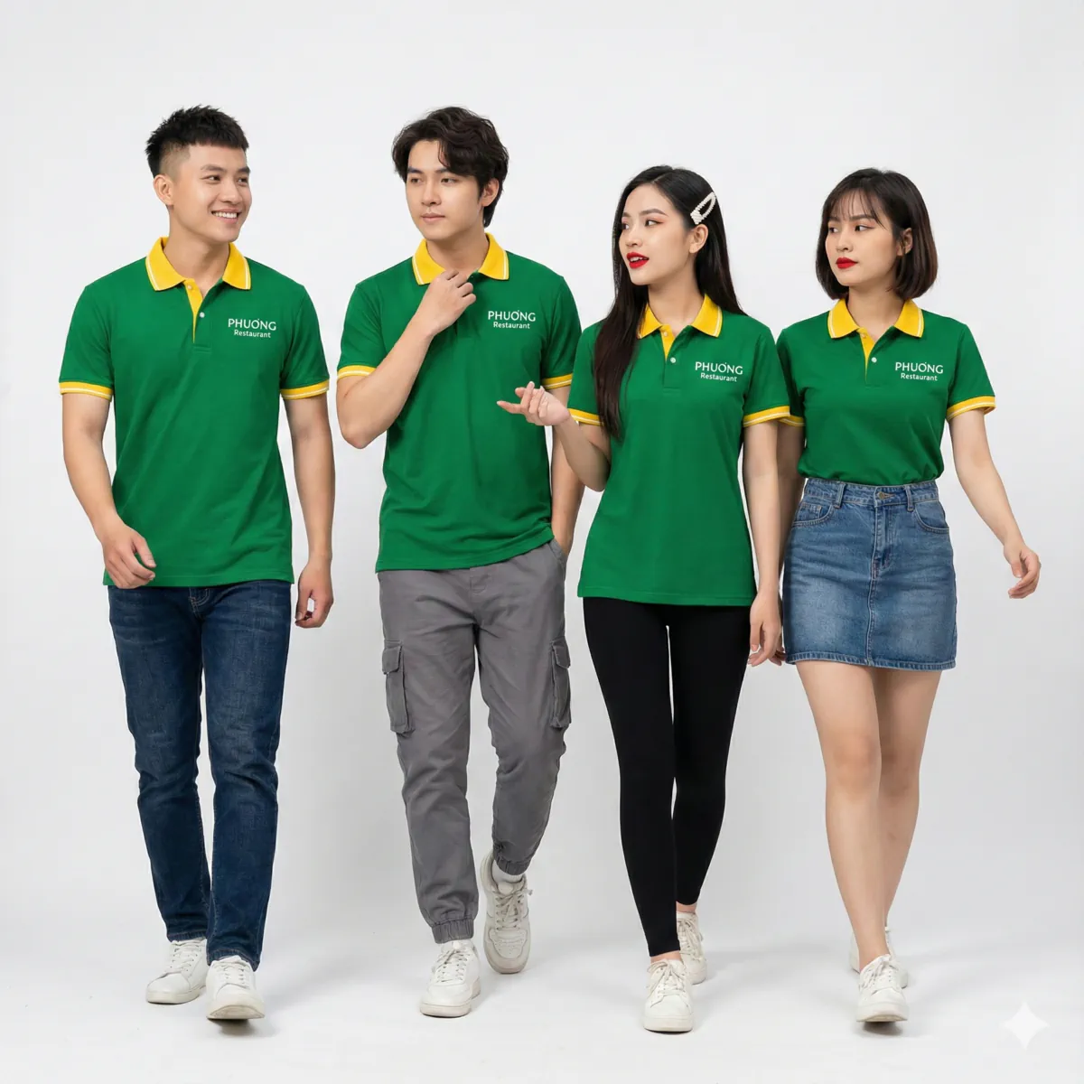 Áo Polo nhà hàng